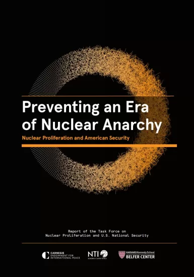【卡内基国际和平基金会】防止核无政府状态时代：核扩散与美国的安全-易外刊-英语外刊杂志电子版PDF下载网站