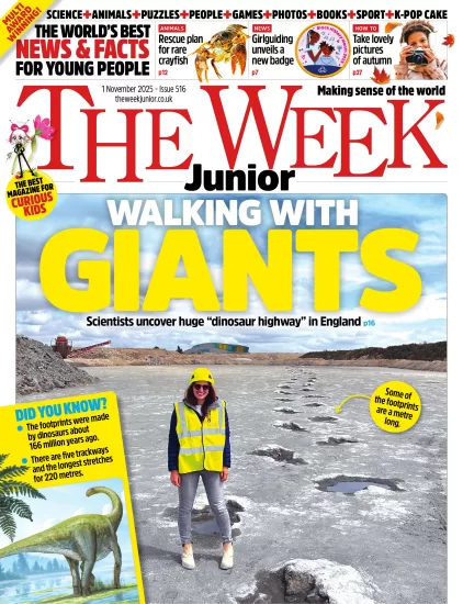 The Week Junior UK-青少年周刊2025.11.01期下载PDF电子版网盘Issue 516杂志订阅-易外刊-英语外刊杂志电子版PDF下载网站