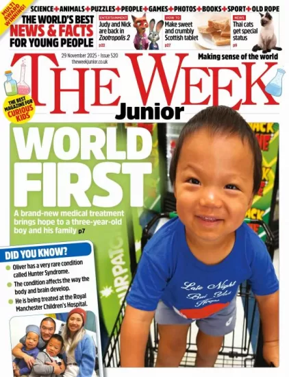The Week Junior UK-青少年周刊2025.11.29期下载PDF电子版网盘Issue 520杂志订阅-易外刊-英语外刊杂志电子版PDF下载网站