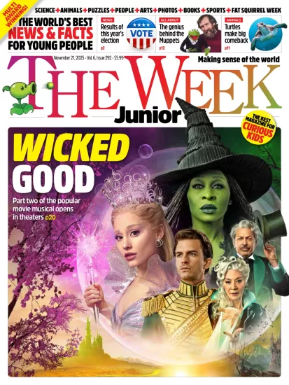 The Week Junior USA-青少年周刊2025.11.21期下载PDF电子版Issue 292网盘杂志-易外刊-英语外刊杂志电子版PDF下载网站
