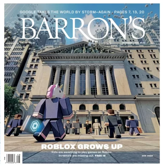 Barron’s Magazine-巴伦周刊2025.12.01期下载电子版PDF网盘杂志订阅-易外刊-英语外刊杂志电子版PDF下载网站