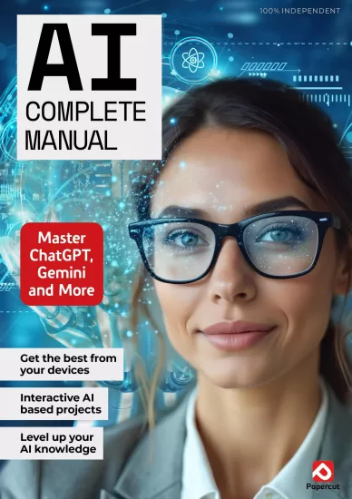 AI Complete Manual -Master Chat GPT, Gemini And More 2025 AI完整手册 – 掌握 Chat GPT、Gemini 及其他功能 2025-易外刊-英语外刊杂志电子版PDF下载网站