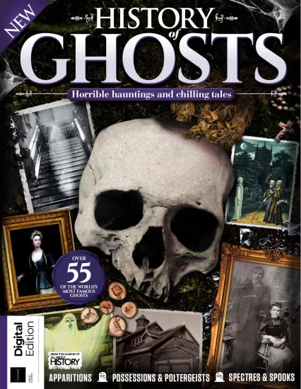 All About History - History of Ghosts, 9th Edition 2025 关于历史的一切：幽灵鬼魂的历史，第9版2025-易外刊-英语外刊杂志电子版PDF下载网站