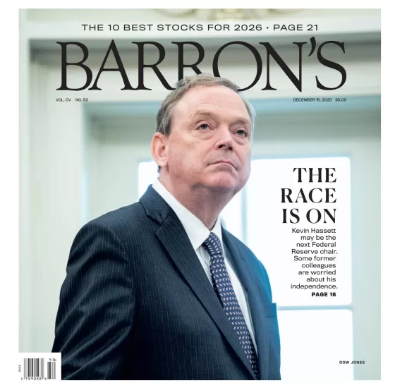 Barron’s Magazine-巴伦周刊2025.12.15期下载电子版PDF网盘杂志订阅-易外刊-英语外刊杂志电子版PDF下载网站