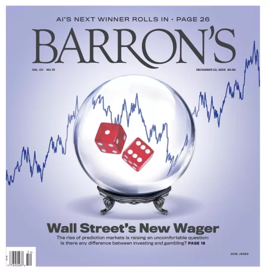 Barron’s Magazine-巴伦周刊2025.12.22期下载电子版PDF网盘杂志订阅-易外刊-英语外刊杂志电子版PDF下载网站