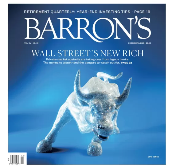 Barron’s Magazine-巴伦周刊2025.12.08期下载电子版PDF网盘杂志订阅-易外刊-英语外刊杂志电子版PDF下载网站