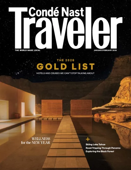 Condé Nast Traveler USA-康泰纳斯特旅行家2026.01&02月号下载-易外刊-英语外刊杂志电子版PDF下载网站