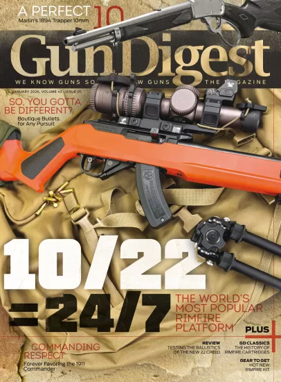 Gun Digest-枪支文摘2026.01月号下载PDF电子版网盘订阅-易外刊-英语外刊杂志电子版PDF下载网站