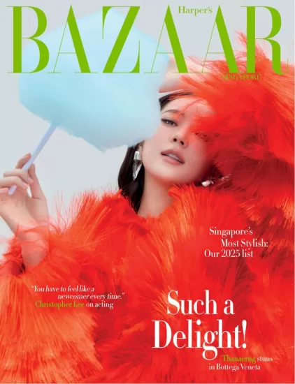 Harper’s Bazaar Singapore–时尚芭莎2025.12月号下载PDF电子版网盘-易外刊-英语外刊杂志电子版PDF下载网站
