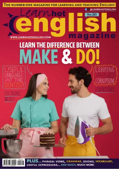Learn Hot English-流行英语2025.12月号Issue 283期PDF电子版下载订阅-易外刊-英语外刊杂志电子版PDF下载网站