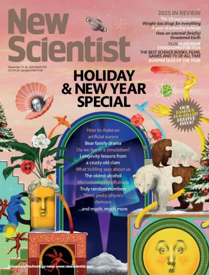 New Scientist USA-新科学家2025.12.13-26期下载PDF电子版网盘杂志订阅-易外刊-英语外刊杂志电子版PDF下载网站