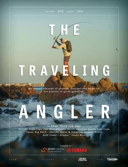 Salt Water Sportsman - The Traveling Angler 2025 盐水垂钓者 – 旅行钓手 2025-易外刊-英语外刊杂志电子版PDF下载网站