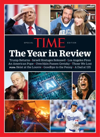 TIME Special Edition - The Year in Review 2025 时代周刊特刊-2025年度回顾-易外刊-英语外刊杂志电子版PDF下载网站