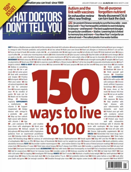 What Doctors Don’t Tell You-医生没有告诉你的事2026.01&02月号下载PDF电子版-易外刊-英语外刊杂志电子版PDF下载网站