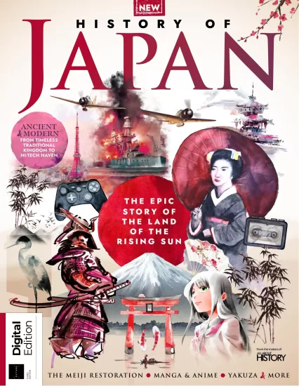 All About History - History of Japan, 3rd Edition 2026 关于历史的一切——日本历史，第 3 版，2026 年-易外刊-英语外刊杂志电子版PDF下载网站