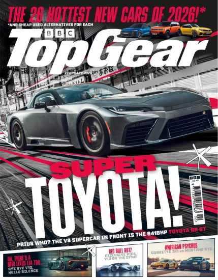 BBC Top Gear UK-顶级装备2026.02月号电子版杂志订阅-易外刊-英语外刊杂志电子版PDF下载网站