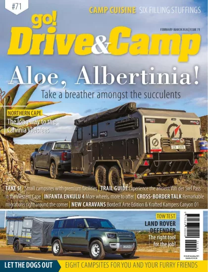 Go! Drive & Camp-去！驾驶与露营2026.02&03月号-易外刊-英语外刊杂志电子版PDF下载网站