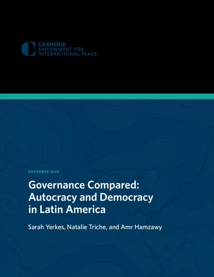 【卡内基国际和平基金会】治理模式比较：拉丁美洲的专制与民主制度-易外刊-英语外刊杂志电子版PDF下载网站