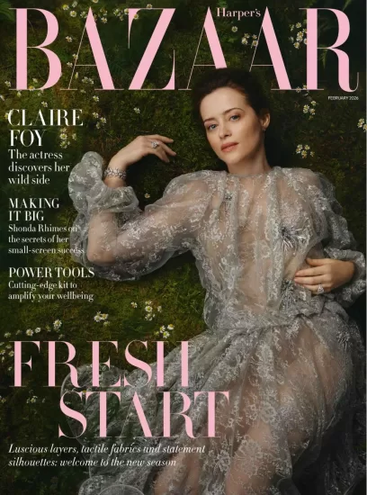 Harper’s Bazaar UK-时尚芭莎2026.02月号下载PDF电子版网盘杂志订阅-易外刊-英语外刊杂志电子版PDF下载网站