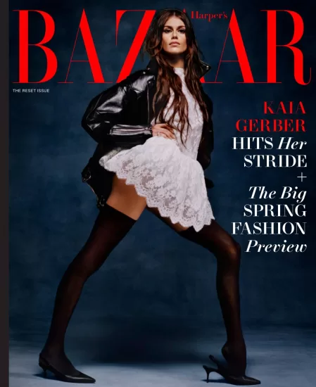 Harper's Bazaar USA-时尚芭莎2026.02月号美国版-易外刊-英语外刊杂志电子版PDF下载网站