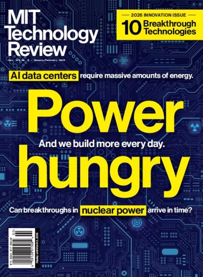 MIT Technology Review-麻省理工科技评论2026.01&02月号-易外刊-英语外刊杂志电子版PDF下载网站