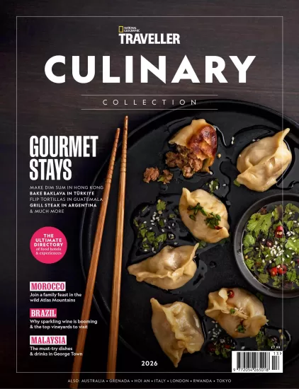 National Geographic Traveller Collection - Culinary 2026 国家地理旅行者系列 – 美食篇 2026年-易外刊-英语外刊杂志电子版PDF下载网站