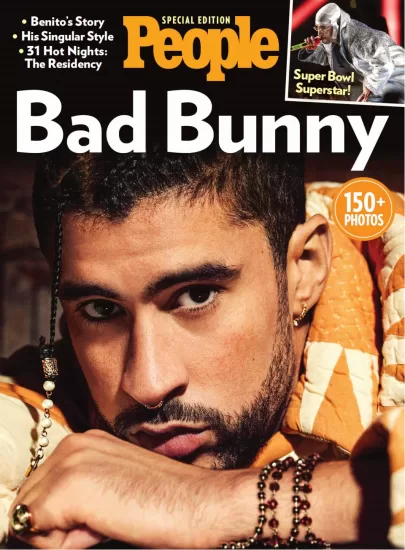 People Special Edition - Bad Bunny, 2026 人物特别版 – 巴德·邦尼，2026-易外刊-英语外刊杂志电子版PDF下载网站
