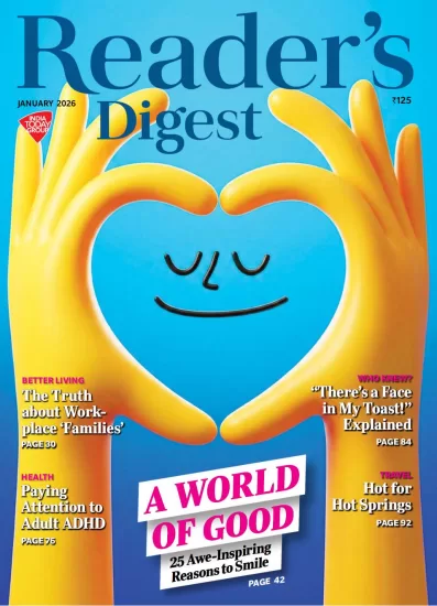 Reader's Digest India-读者文摘印度版2026.01月号杂志订阅-易外刊-英语外刊杂志电子版PDF下载网站