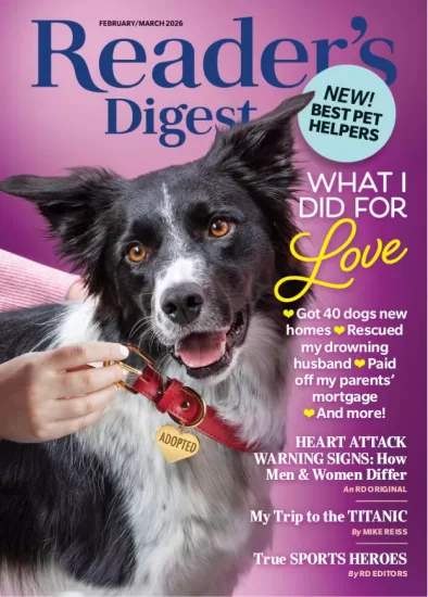 Reader’s Digest USA-读者文摘2026.02&03月号-易外刊-英语外刊杂志电子版PDF下载网站