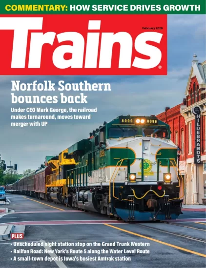 Trains-火车杂志2026.02月号PDF电子版下载订阅-易外刊-英语外刊杂志电子版PDF下载网站