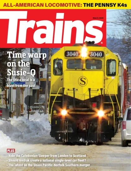 Trains-火车杂志2026.03月号-易外刊-英语外刊杂志电子版PDF下载网站