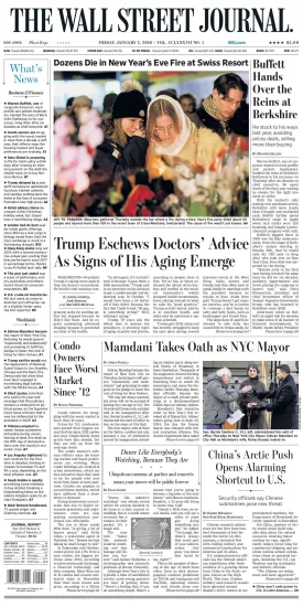 图片[1]-The Wall Street Journal 华尔街日报2026年全年合集下载PDF电子版网盘订阅-易外刊-英语外刊杂志电子版PDF下载网站