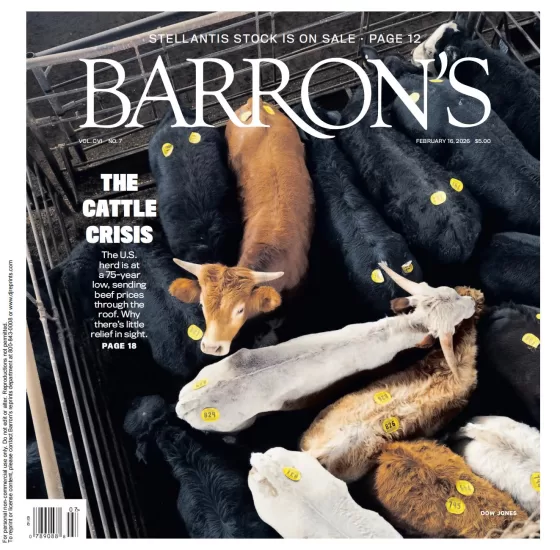 Barron’s Magazine-巴伦周刊2026.02.16期-易外刊-英语外刊杂志电子版PDF下载网站