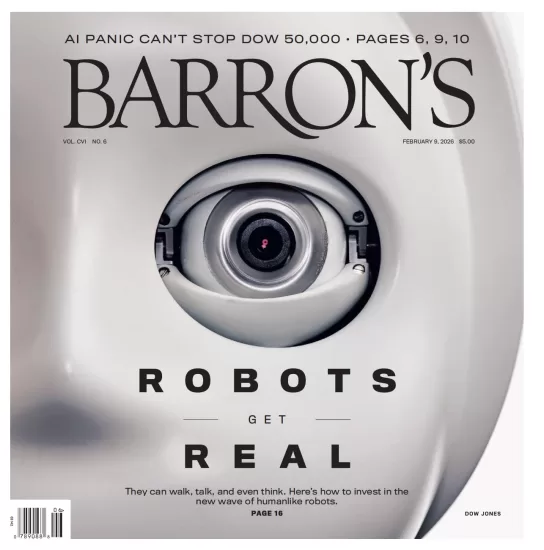 Barron’s Magazine-巴伦周刊2026.02.09期-易外刊-英语外刊杂志电子版PDF下载网站