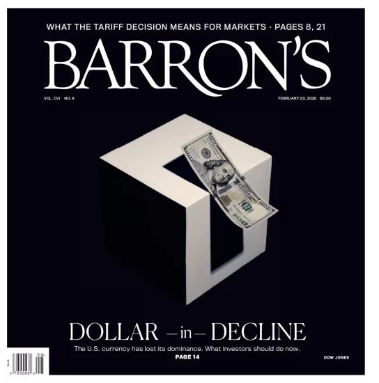 Barron’s Magazine-巴伦周刊2026.02.23期-易外刊-英语外刊杂志电子版PDF下载网站