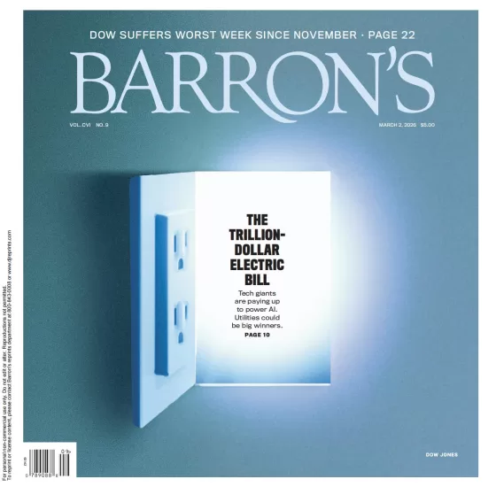 Barron’s Magazine-巴伦周刊2026.03.02期-易外刊-英语外刊杂志电子版PDF下载网站