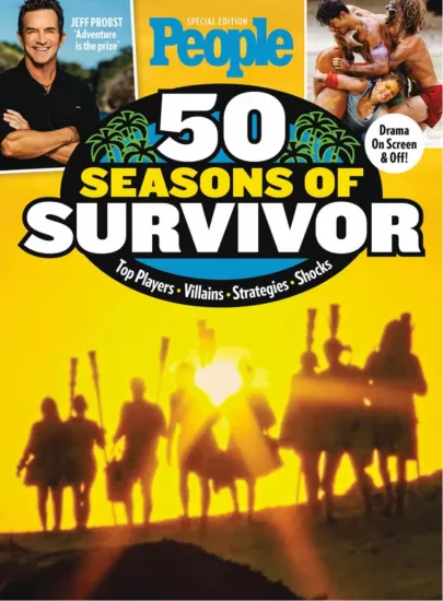 People Special Edition - 50 Seasons of Survivor, 2026 人物特别版 – 幸存者50季，2026年-易外刊-英语外刊杂志电子版PDF下载网站