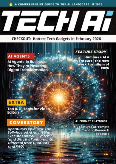 Tech AI Magazine-科技人工智能杂志2026.02月号-易外刊-英语外刊杂志电子版PDF下载网站